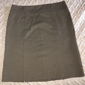 Chocolate brown pencil skirt, 18